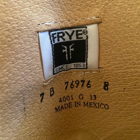 Frye Red boots size 7 - Picture 3 of 4